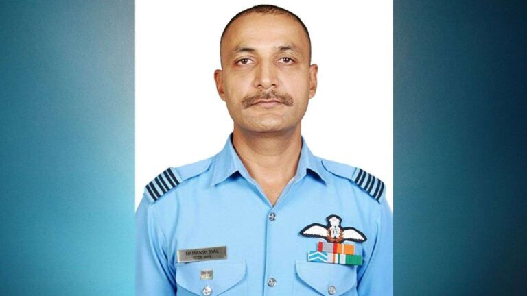 दुबई एयर शोः पायलट विंग कमांडर नमांश स्याल की शहादत पर एयर फोर्स ने जारी किया बयान, जानिए क्या कहा