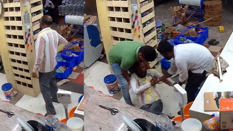 दुकान में खड़े-खड़े शख्स को आया हार्ट अटैक, हुई मौत; सामने आया CCTV फुटेज