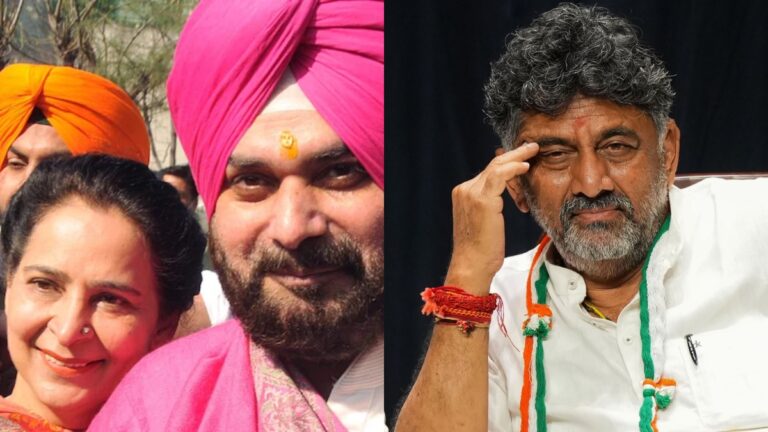 डिप्टी सीएम डीके शिवकुमार ने नवजोत सिंह सिद्धू की पत्नी को ‘पागलों के अस्पताल’ जाने की दी सलाह, जानिए पूरा मामला